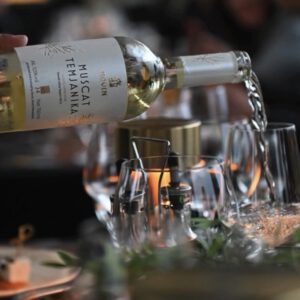 Muscat Temjanika Bovin Weißwein