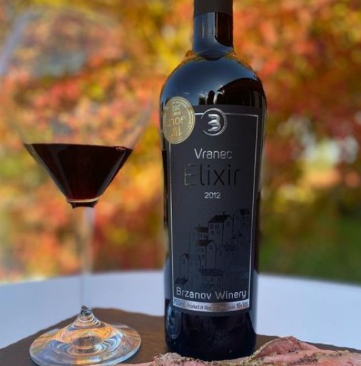 Rotwein Mazedonien Brzanov Elixir Vranec